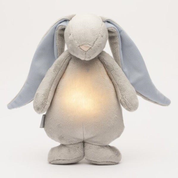 Moonie - Snuggle buddy dallammal és világítással 2.0 nyuszi sky