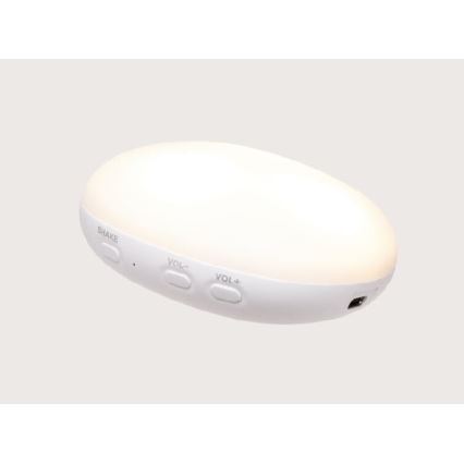 Moonie - Snuggle buddy dallammal és világítással medvebocs 2.0 organic caramel