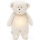 Moonie - Snuggle buddy dallammal és világítással medvebocs organikus polar natur