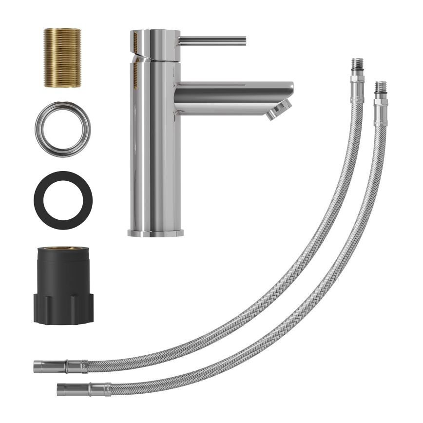 Mosdócsaptelep RINGSTED 17,8 cm fényes króm