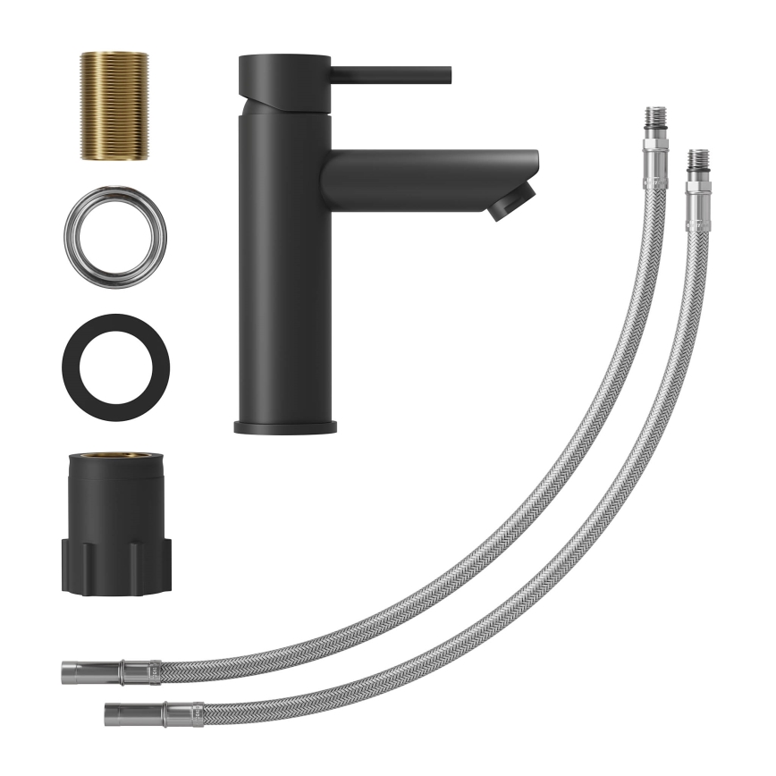 Mosdócsaptelep RINGSTED 17,8 cm matt fekete