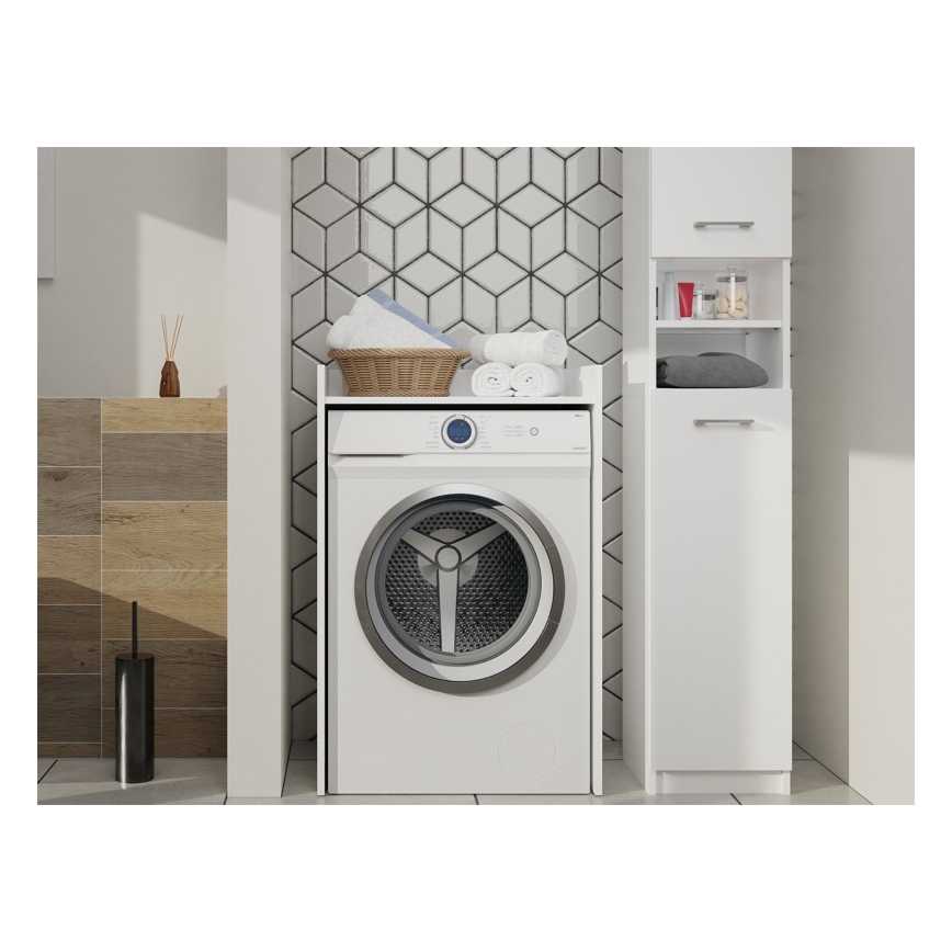 Mosógép szekrény POLA 98x64 cm fehér