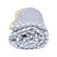 MOTHERHOOD - Kétrétegű pamut muszlin takaró 95x110 cm szürke