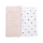 MOTHERHOOD - Muszlin takaró 2db Pink Squares 100x120 cm