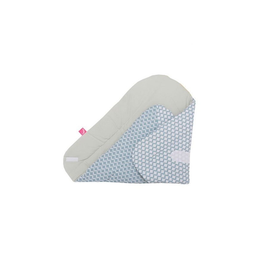 MOTHERHOOD - Pólya kókuszbetéttel CLASSICS 75x75 cm kék