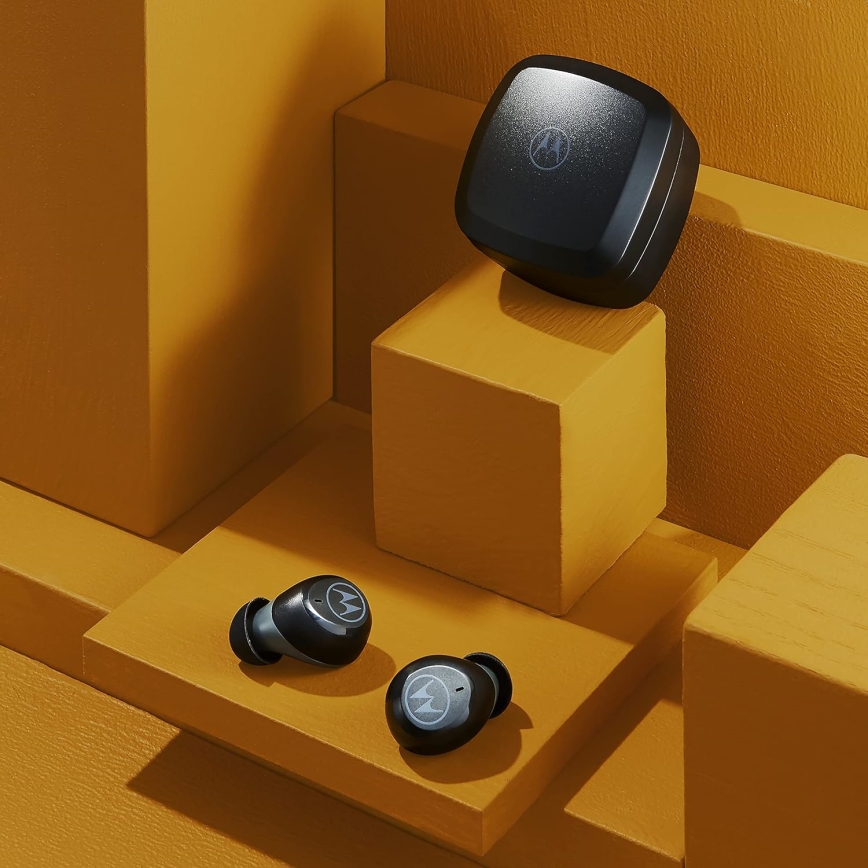 Motorola - Vezeték nélküli fülhallgató VerveBuds 100 TWS fekete