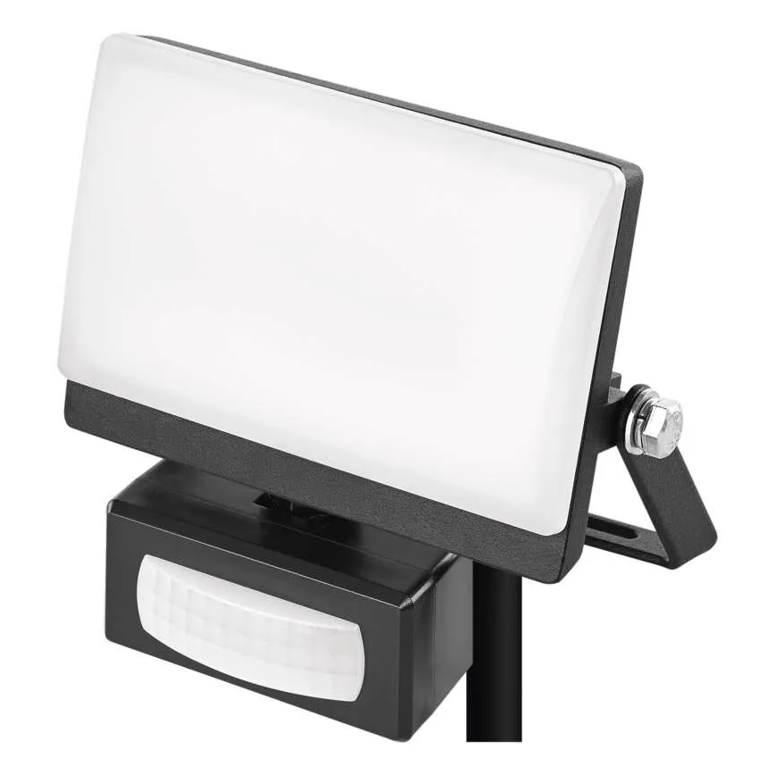 LED reflektor mozgás- és alkonyérzékelővel TAMBO EVO LED/10W/230V 4000K IP44 fekete