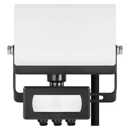 LED reflektor mozgás- és alkonyérzékelővel TAMBO EVO LED/10W/230V 4000K IP44 fekete