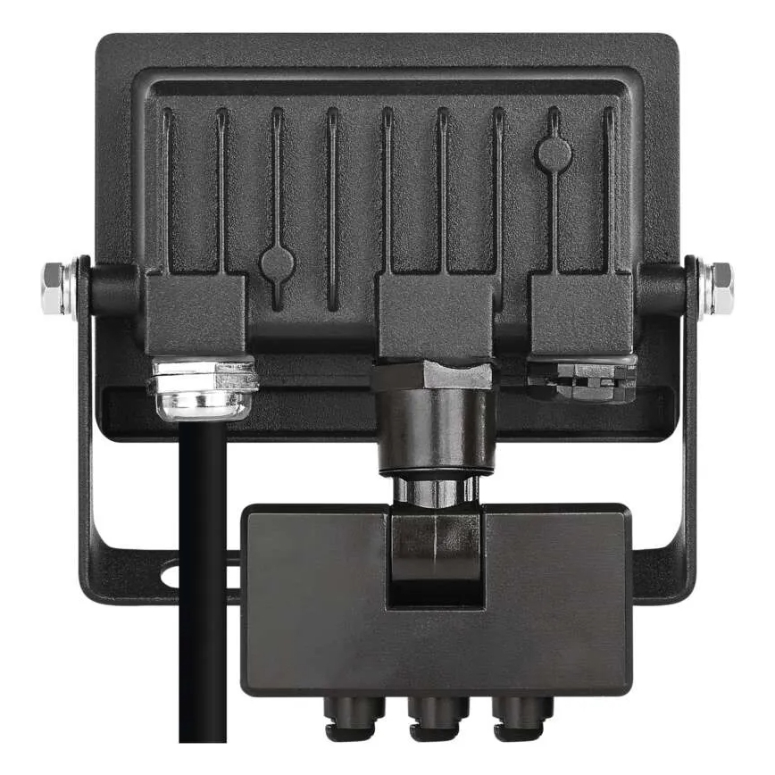 LED reflektor mozgás- és alkonyérzékelővel TAMBO EVO LED/10W/230V 4000K IP44 fekete