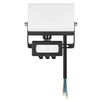LED reflektor mozgás- és alkonyérzékelővel TAMBO EVO LED/10W/230V 4000K IP44 fekete