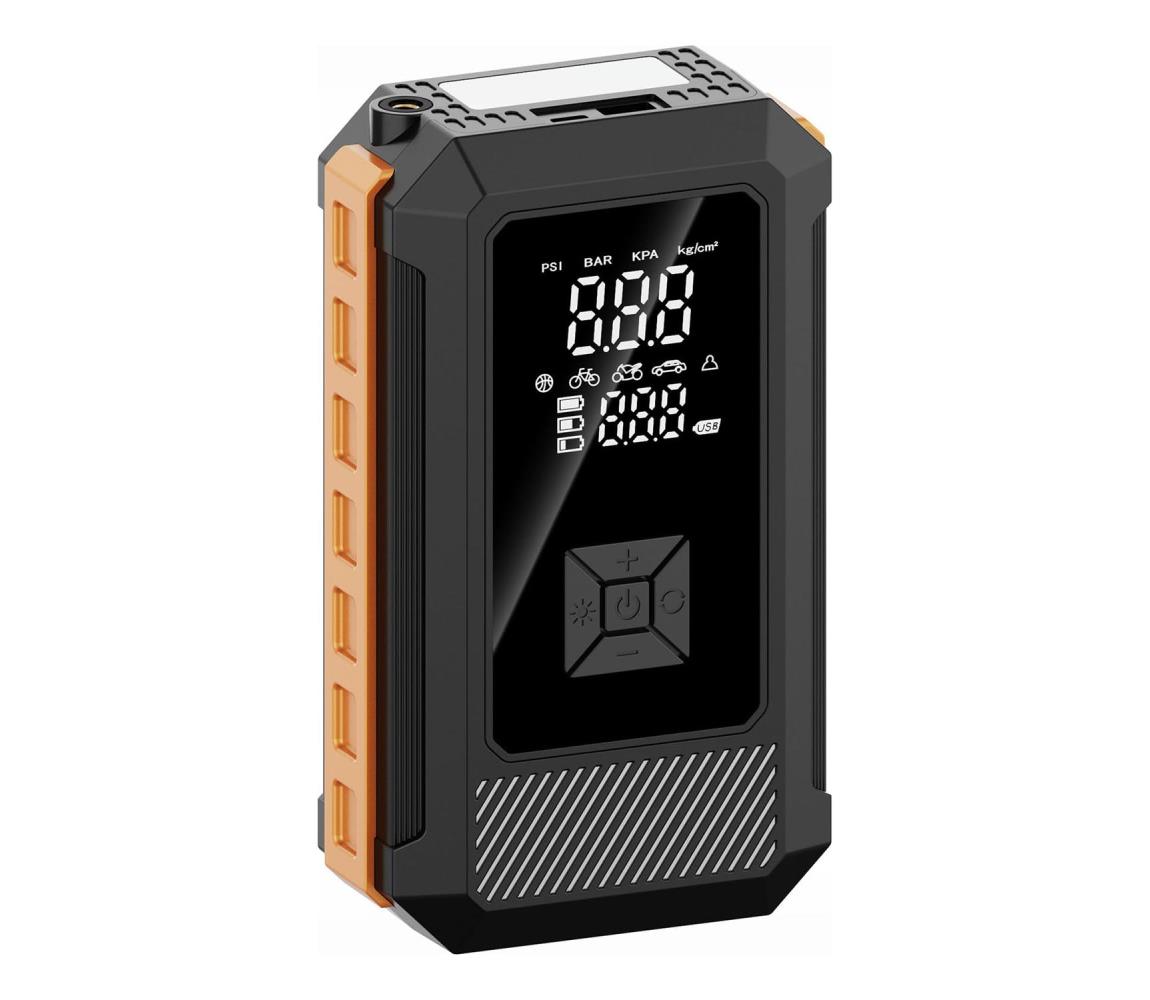 Multifunkciós indítótöltő kompresszorral, 8000 mAh PMPBTP