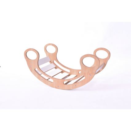 Multifunkciós Montessori hinta fehér/juhar