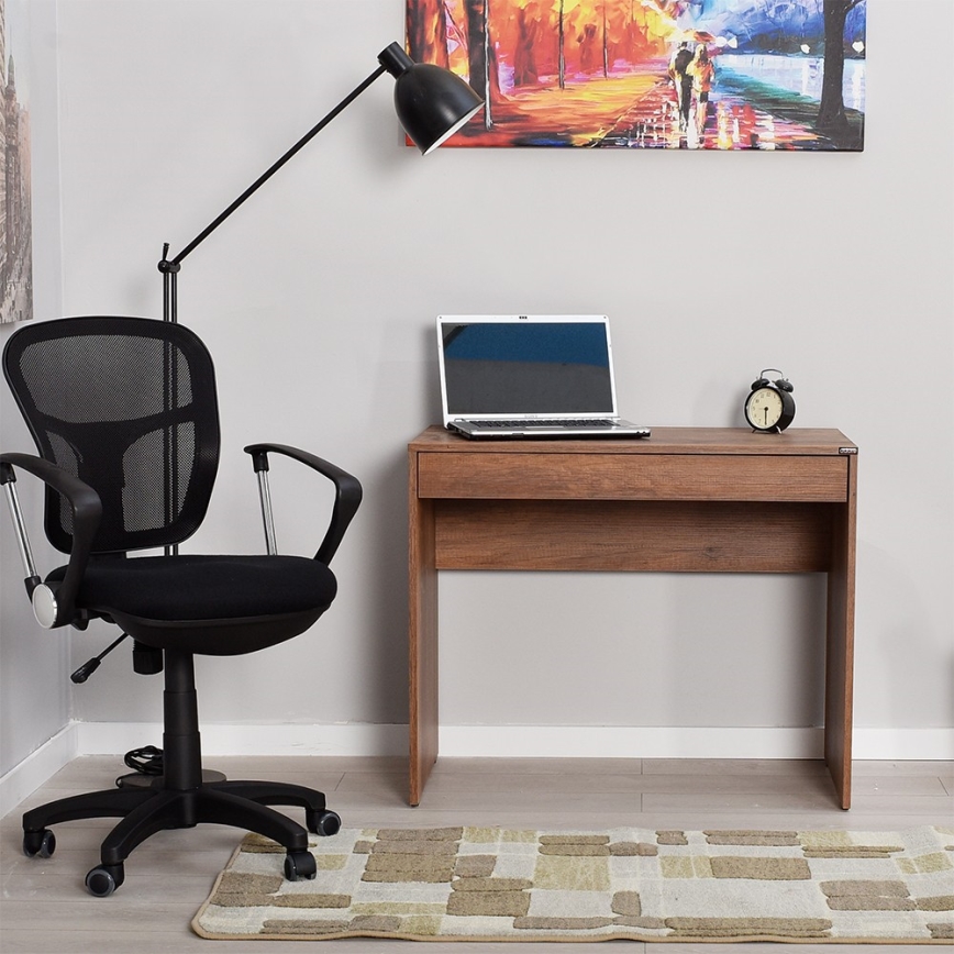 Munkaasztal 75x90 cm barna