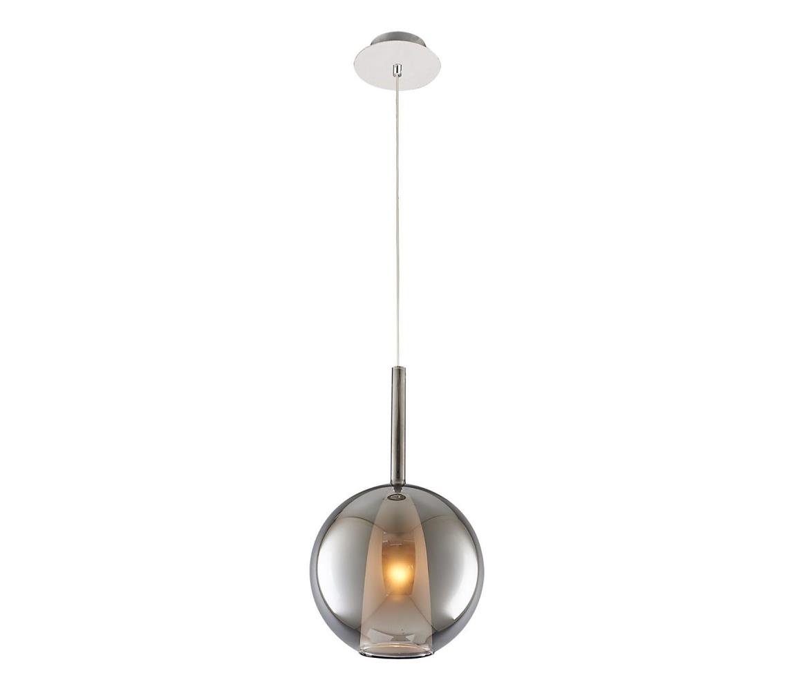 MUSCAT zsinóros függőlámpa 1xE14/40W/230V, füstszínű 414LRC1296