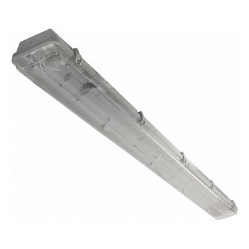 Műszaki fénycsöves lámpatest 2xG13/36W/230V 120 cm IP65 szürke