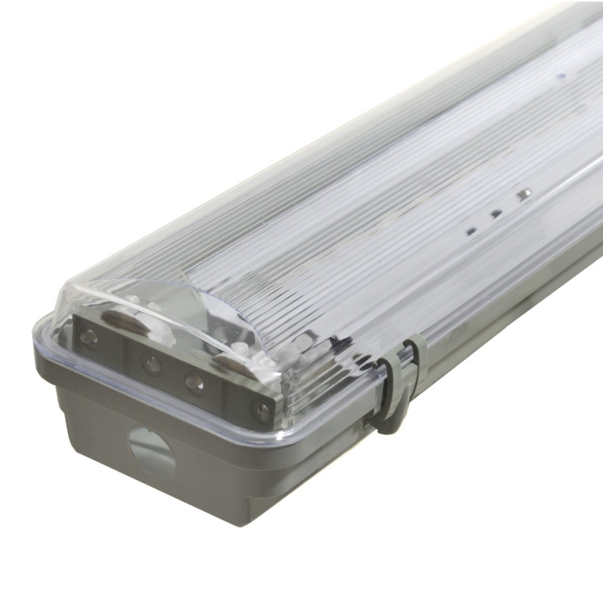 Műszaki fénycsöves lámpatest 2xG13/36W/230V 120 cm IP65 szürke