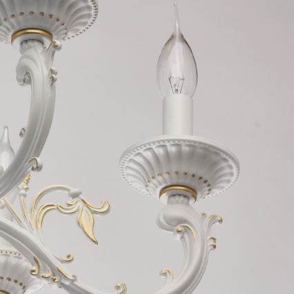 MW-LIGHT - Csillár láncon CLASSIC 6xE14/40W/230V