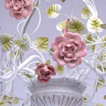 MW-LIGHT - Csillár láncon FLORA PROVENCE 6xE14/40W/230V