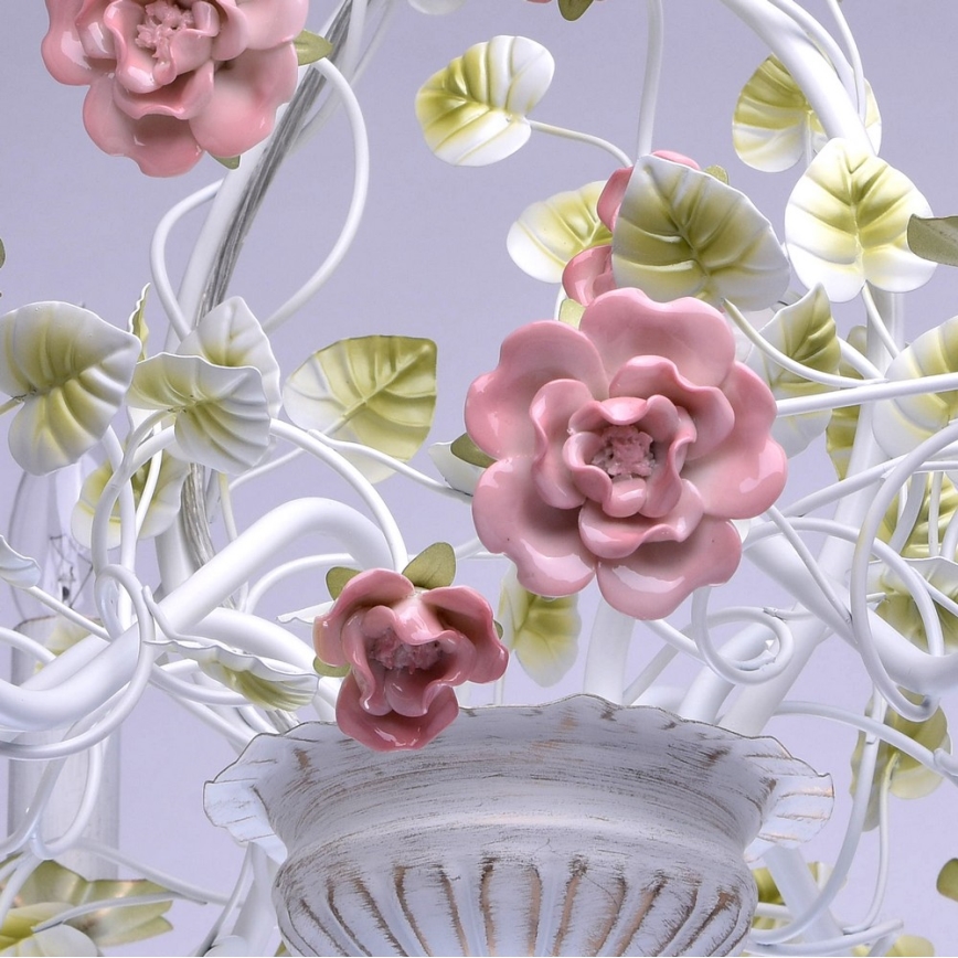 MW-LIGHT - Csillár láncon FLORA PROVENCE 6xE14/40W/230V