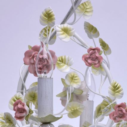 MW-LIGHT - Csillár láncon FLORA PROVENCE 6xE14/40W/230V