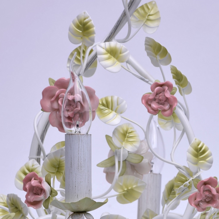 MW-LIGHT - Csillár láncon FLORA PROVENCE 6xE14/40W/230V