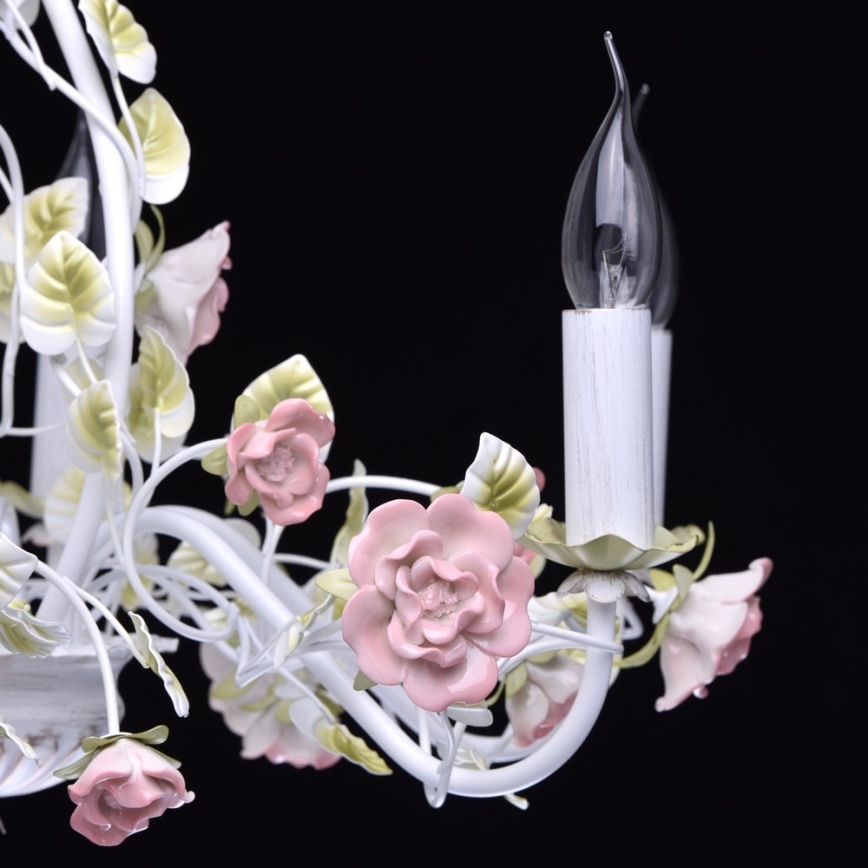 MW-LIGHT - Csillár láncon FLORA PROVENCE 6xE14/40W/230V