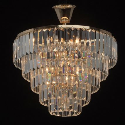 MW-LIGHT - Csillár rúdon CRYSTAL 5xE14/40W/230V