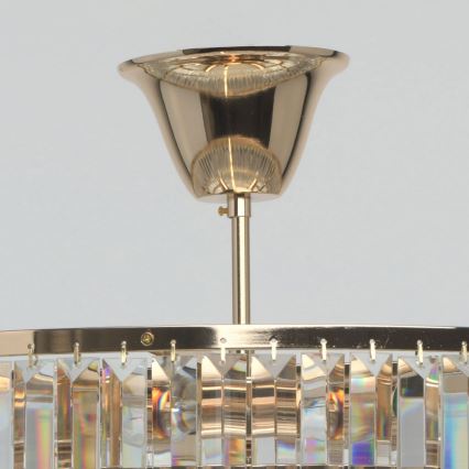 MW-LIGHT - Csillár rúdon CRYSTAL 5xE14/40W/230V