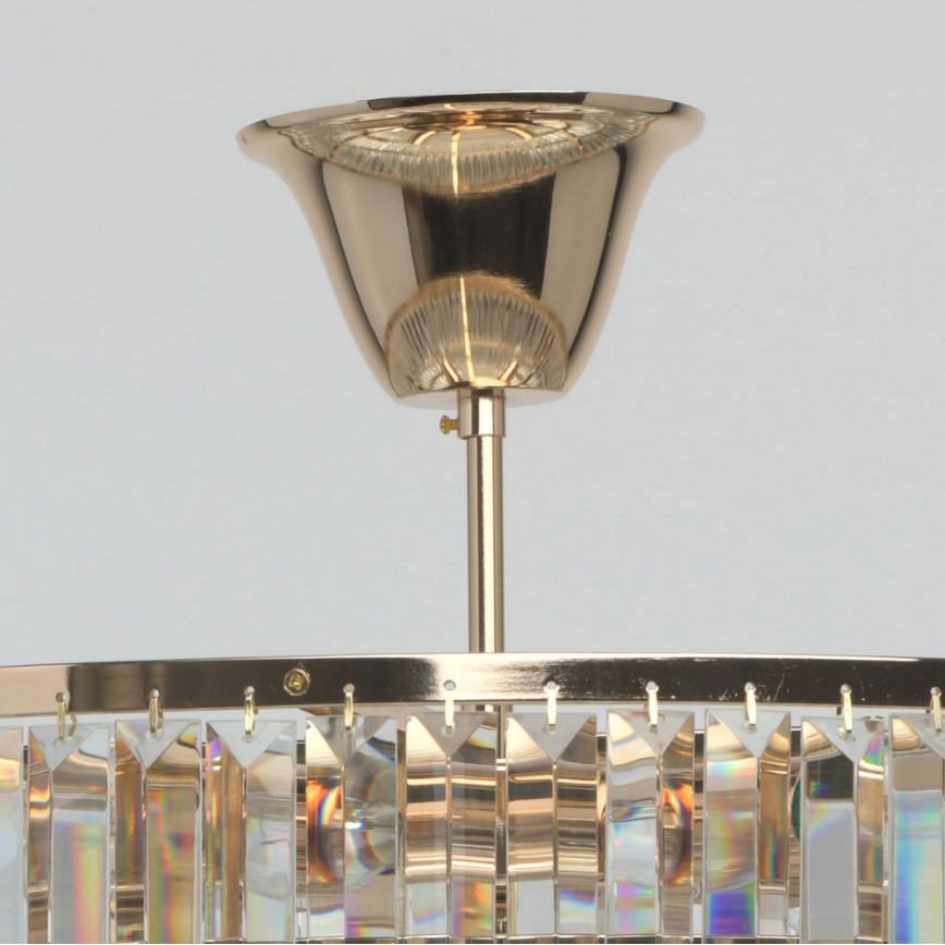 MW-LIGHT - Csillár rúdon CRYSTAL 5xE14/40W/230V