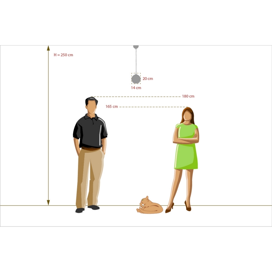 MW-LIGHT - Csillár zsinóron MEGAPOLIS 1xE27/40W/230V
