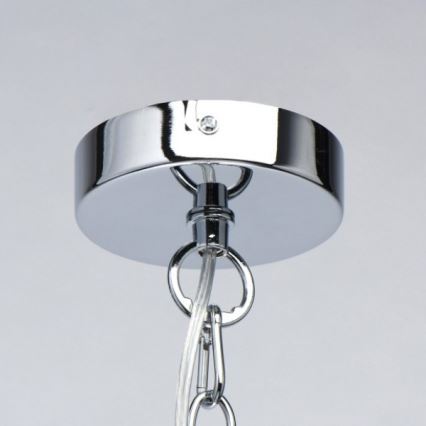 MW-LIGHT - Kristály csillár láncon ADERLAND 1xE27/60W/230V