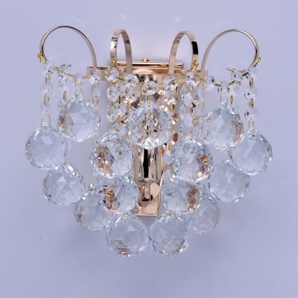 MW-LIGHT - Kristály fali lámpa CRYSTAL 1xE14/60W/230V