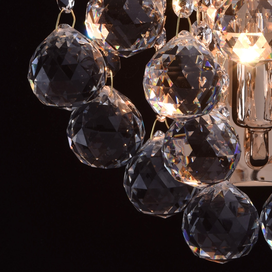 MW-LIGHT - Kristály fali lámpa CRYSTAL 1xE14/60W/230V