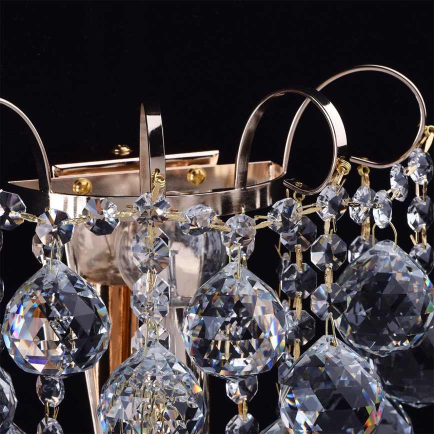 MW-LIGHT - Kristály fali lámpa CRYSTAL 1xE14/60W/230V