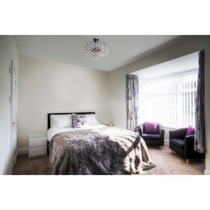 MW-LIGHT - Kristály mennyezeti lámpa CRYSTAL 6xE14/60W/230V