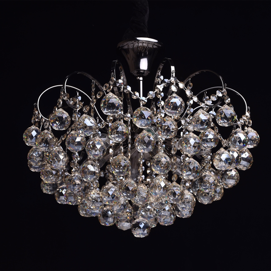 MW-LIGHT - Kristály mennyezeti lámpa CRYSTAL 6xE14/60W/230V