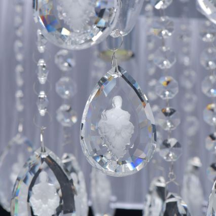 MW-LIGHT - Kristály mennyezeti lámpa JACQUELINE 9xE14/60W/230V