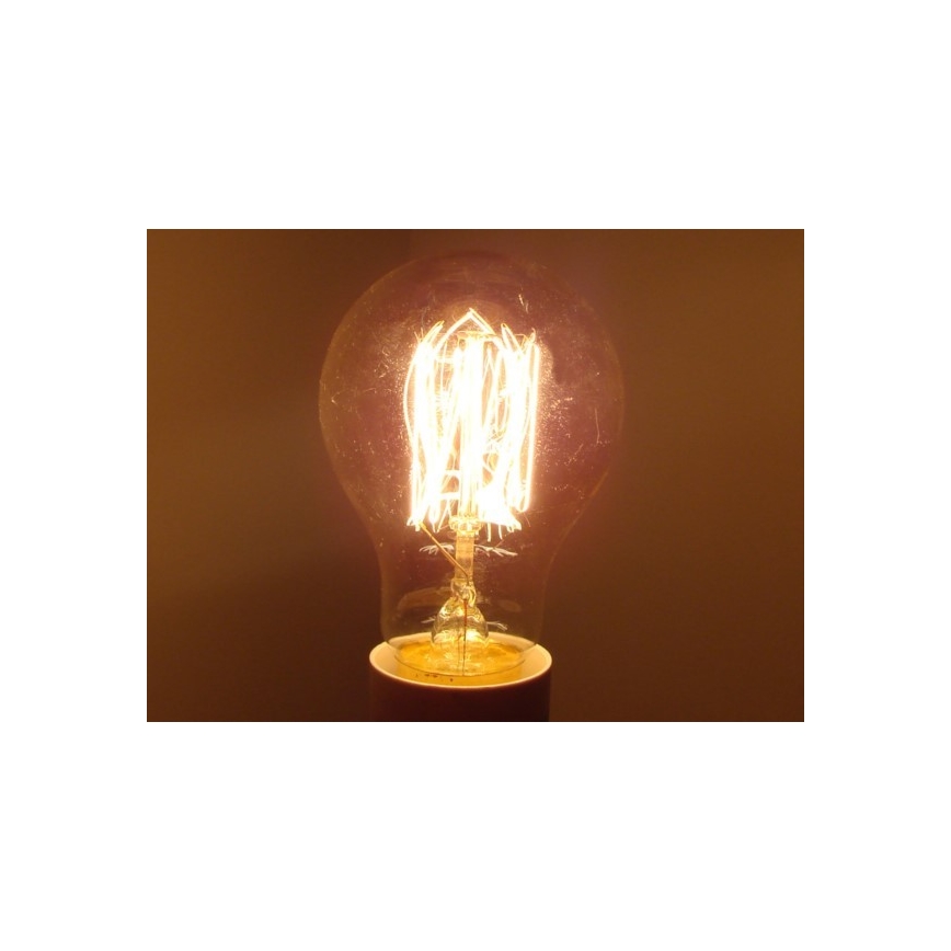 Nagy teherbírású dekoratív dimmelhető izzó SCROBB A19 E27/60W/230V 2200K