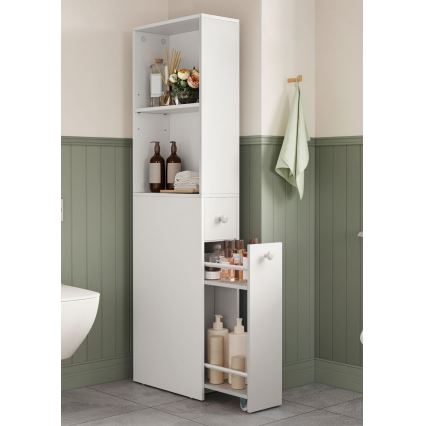 NALA fehér szekrény