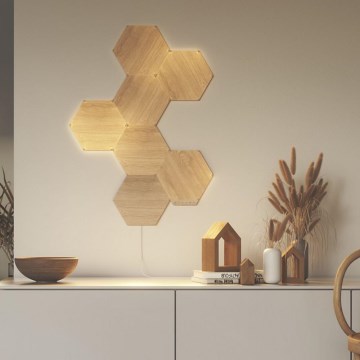 Nanoleaf - KÉSZLET 7x LED Dimmelhető panel HEXAGONS LED/2W/230V Wi-Fi