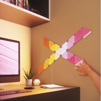 Nanoleaf - Kiegészítő KÉSZLET 10x LED RGB Dimmelhető panel TRIANGLES LED/0,5W/230V Wi-Fi