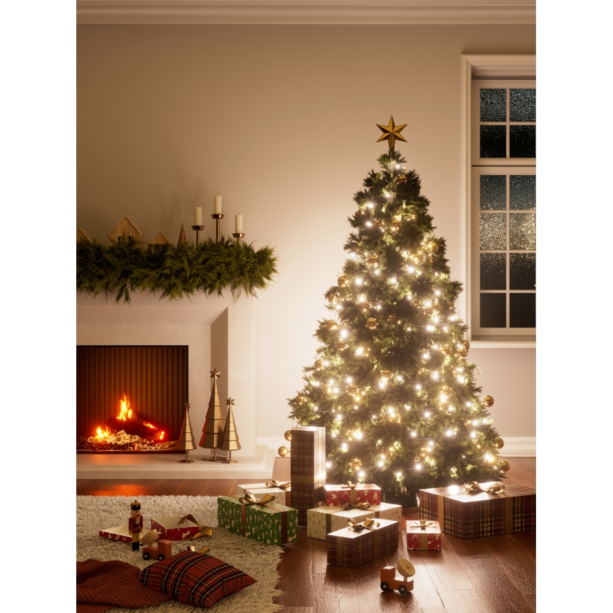 Nanoleaf - LED RGBW Kültéri karácsonyi lánc ESSENTIALS 250xLED 2x10m 2700-6500K Wi-Fi IP44