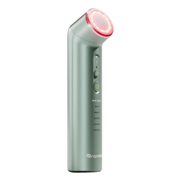 Nanoleaf - LED ultrahangos bőrfiatalító készülék 6 az 1-ben 5W/2500 mAh mentazöld