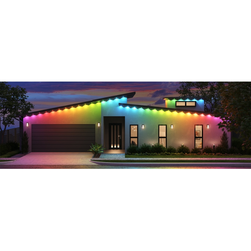 Nanoleaf - LED RGBCW dimmelhető kültéri fényfüzér 30xLED/2,4W/230V 15m 2200-6500K IP67 Wi-Fi + távirányító