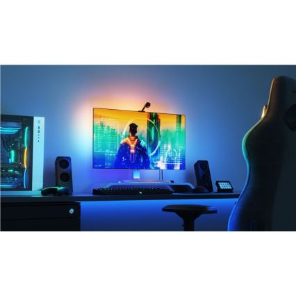 Nanoleaf - Beállítás 4D képernyőtükrözéshez + Lightstrips basic készlet 4m 65''