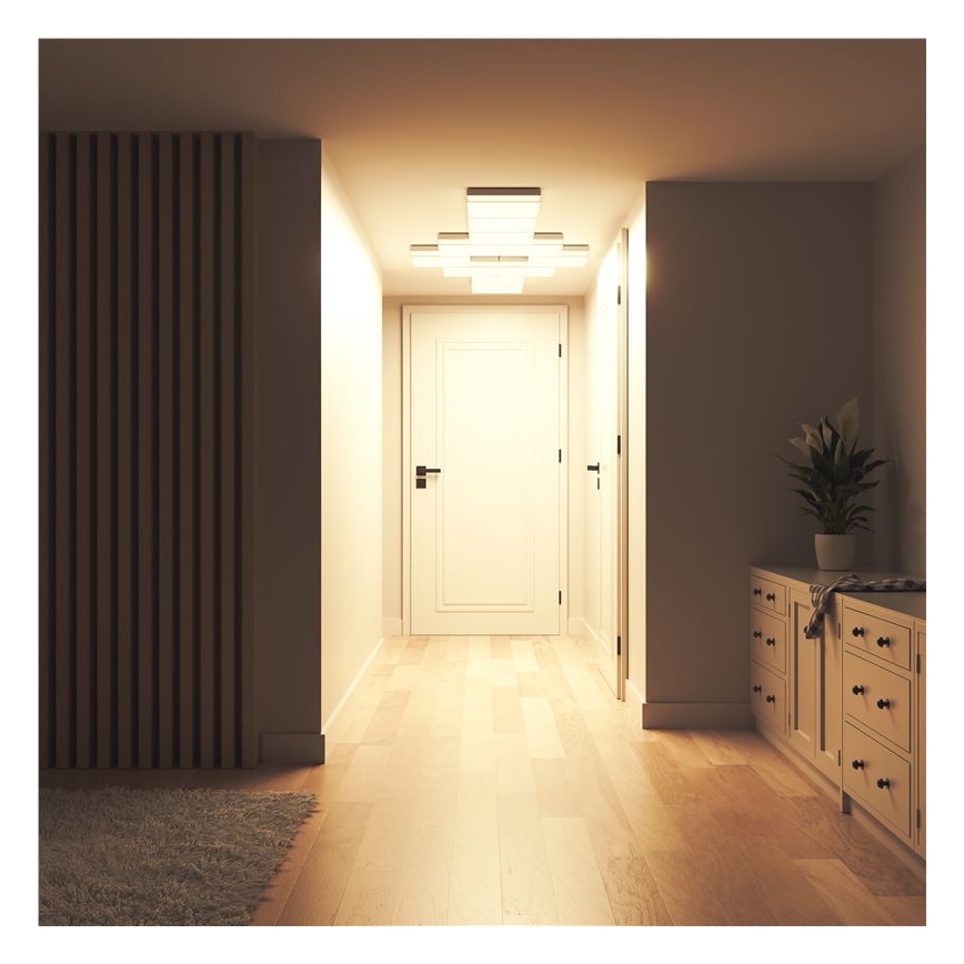 Nanoleaf - KÉSZLET 3x RGBW Dimmelhető mennyezeti lámpa SKYLIGHT 1xLED/18W/230V + 2xLED/16W/230V 2700-6500K Wi-Fi