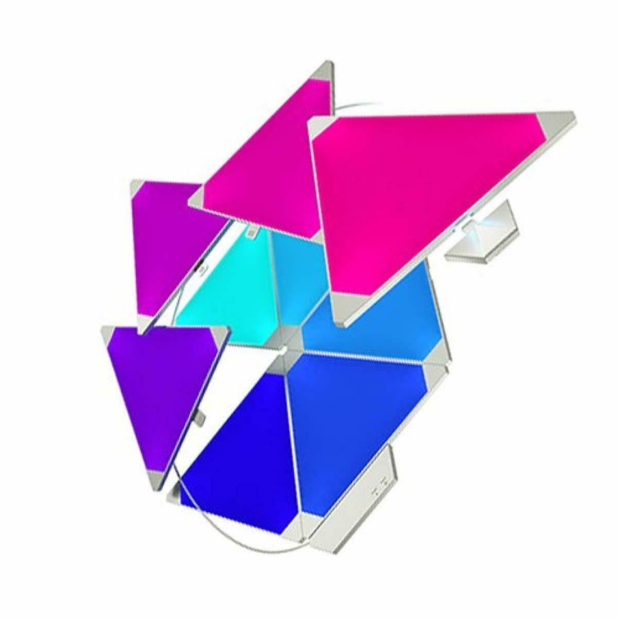 Nanoleaf - KÉSZLET 9x LED RGB Szabályozható panel RHYTHM LED/2W/230V Wi-Fi