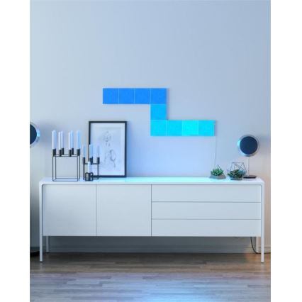Nanoleaf - KÉSZLET 17x LED RGB Szabályozható panel CANVAS LED/1W/230V Wi-Fi