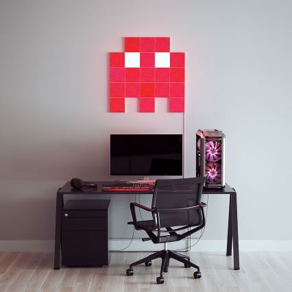 Nanoleaf - KÉSZLET 17x LED RGB Szabályozható panel CANVAS LED/1W/230V Wi-Fi