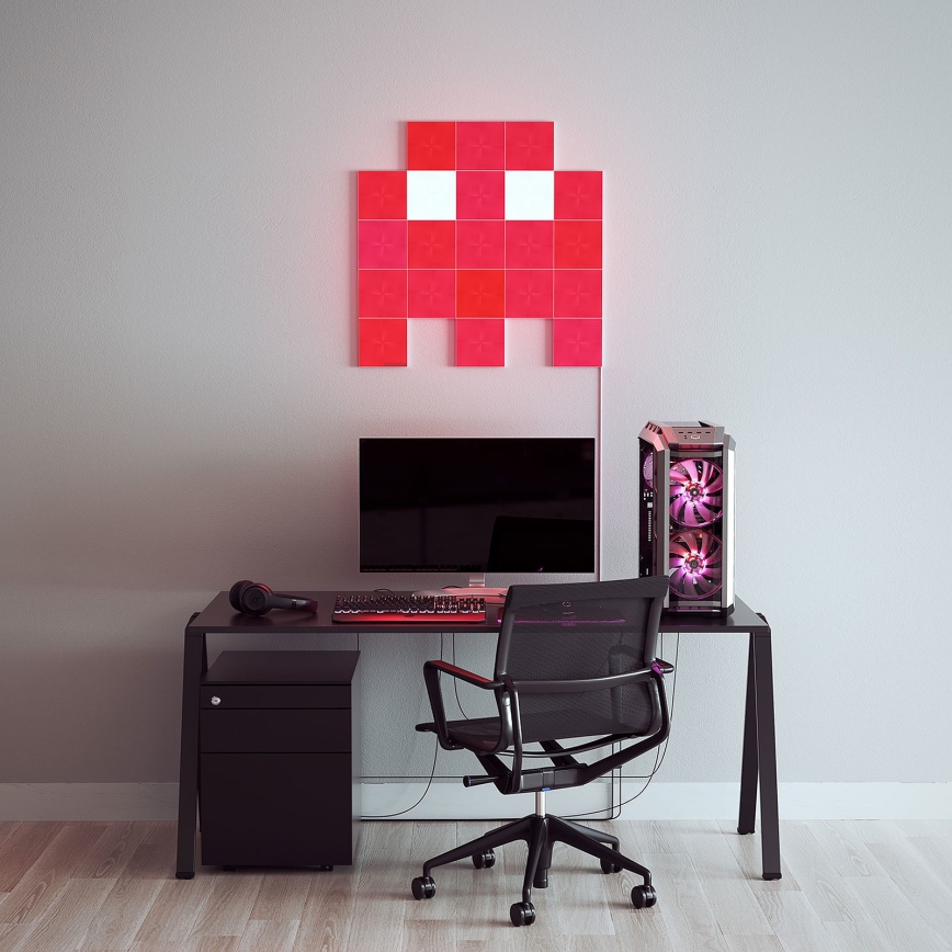 Nanoleaf - KÉSZLET 17x LED RGB Szabályozható panel CANVAS LED/1W/230V Wi-Fi